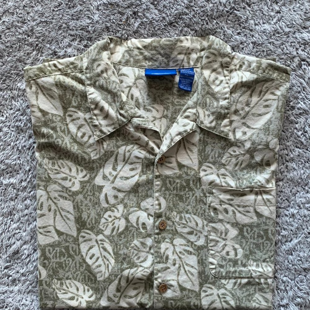 Vintage OP Hawaiian Aloha Shirt. XXL. OP (Ocean Pacific).